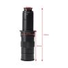 ZTBH Microscope Accessories Kit 120X/180X/300X Optical Lens Monocular Industrial Microscope Digital CCD Camera Lens C CS Microscope Slides (Color : 180x) view 2