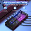 Gueray MP3 Player Bluetooth 64GB Build-in HiFi Speaker Bluetooth 5.0 Portable MP3 FM Radio Photo E-Book Reader Supports up to 128GB Black view 2
