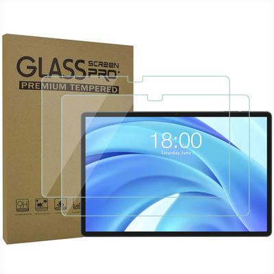 AIJAKO 2-Pack Tablet Screen Protector for TECLAST T50HD Tablet 11 Inch, Tempered Glass Film for TECLAST T50HD, Anti-Scratch 9H Hardness, ST50HDFG