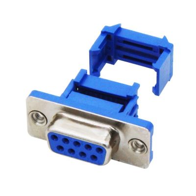 10pcs DB9 Crimp Type Connector Male Female Plug Serial Port connectors D-SUB RS232 Adapter(Female)