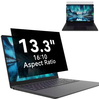 Mao Yeye Laptop Privacy Screen 13.3 Inch-16:10 Aspect Ratio Anti-Glare Blue Light Film Computer Monitor Protector, Bubble-Free shield Removable 13in Filter for Lenovo HP Acer Asus Thinkpad Envy Xps