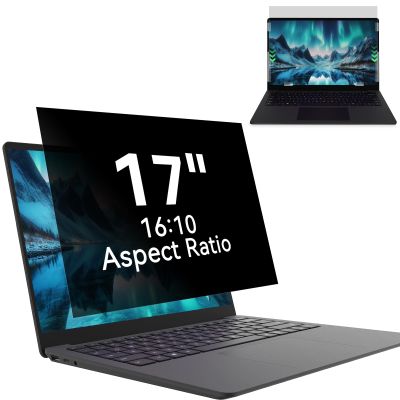 Laptop Privacy Screen 17 Inch, Laptop Screen Privacy Shield 16:10 Aspect Ratio Anti-Glare Blue Light Computer Monitor Protector,Removable 17in Filter for Lenovo HP Dell Acer Asus Thinkpad Envy Xps