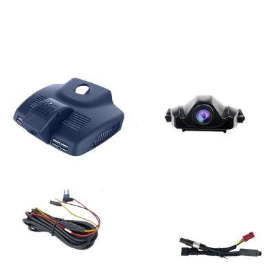 4K Dash Camera Dash Cam Car Camera Recorder Dashcam Car Dvr Compatible for Mercedes-Benz GLC Coupe E Class E Coupe 2016-2019 2022(4K Two Cameras,None)