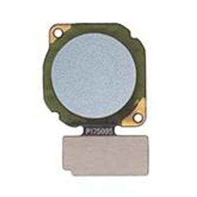 Touch ID Scanner Fingerprint Sensor Home Button Menu Key Return Flex Cable for Huawei Honor 8X - Gray