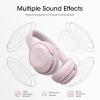 DOQAUS Bluetooth Headphones Over The Ear Wireless, 70H Playtime, 3 EQ Modes, HiFi Stereo with Deep Bass, Memory Foam Comfort for Travel, Gym, Workout, Phone, PC Stocking Stuffers view 3