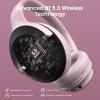 DOQAUS Bluetooth Headphones Over The Ear Wireless, 70H Playtime, 3 EQ Modes, HiFi Stereo with Deep Bass, Memory Foam Comfort for Travel, Gym, Workout, Phone, PC Stocking Stuffers view 4