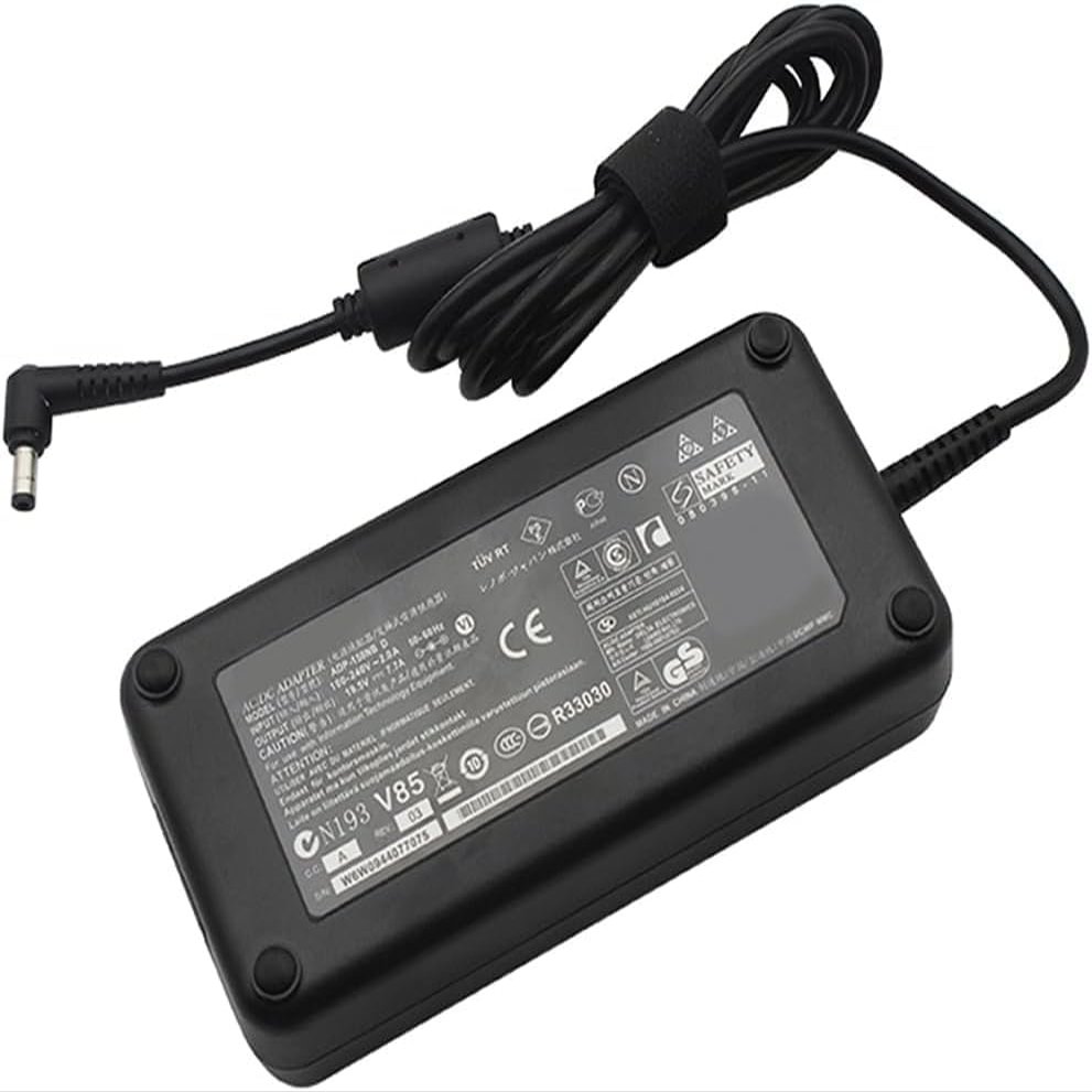 19.5V 7.7A 150W AC Adapter Power Supply Charger Replacement for ASUS G73jh G71g G72gx G71v G72jw G74 N76 K72 G53JW G74SX G72GX Laptop Multi-Way (5.5 x 2.5 mm)