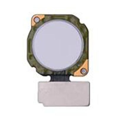 Touch ID Scanner Fingerprint Sensor Home Button Menu Key Return Flex Cable for Huawei Honor 8X - White