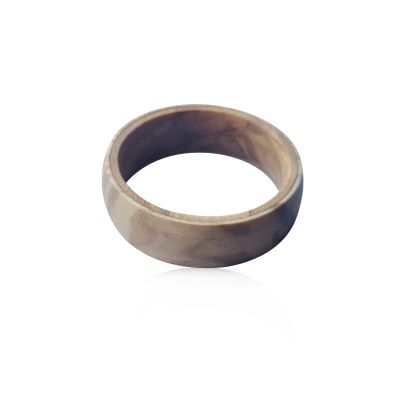 riversmerge RFID Wood color Ceramics Smart Finger rewrite Ring T5577 Chip id Wear for Men or WomenID blank ring 22mm
