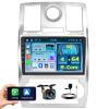 8 Core 4+64GB Android 15 Car Stereo Wireless Carplay for Chrysler 300 300C 2004-2011 Android Auto, 9'' Touchscreen Car Radio with GPS, WiFi, 32EQ DSP, 59 UI, Bluetooth, FM RDS, Backup Camera view 1
