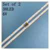 FEILUDE 2pcs LED Backlight Strip Fit for Samsung UE49NU7100 UE49NU7102 UE49NU7140U UE49NU7670 UE49NU7120U UE49NU7170U UN49NU7100 UE49NU7300 view 2