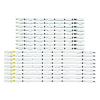 1040mm LED Backlight Lamp Strip 16leds Fit for Samsung UA50F5080AR BN41-02028A HF500BGA-B1 2013SVS50F 50 Inch Fit for LCD TV D2GE-500SCB-R3 view 1