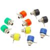 10pcs/lot 4mm Banana Binding Post 4mm Banana Socket 5color/lot (Color : Blue) view 1