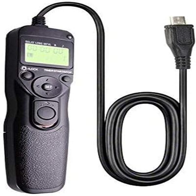 Foto&Tech LCD Timer Remote Shutter Release Camera Remote Switch DSLR Remote Digital DSLR Camera Compatible with Psonic Lmx G9 II