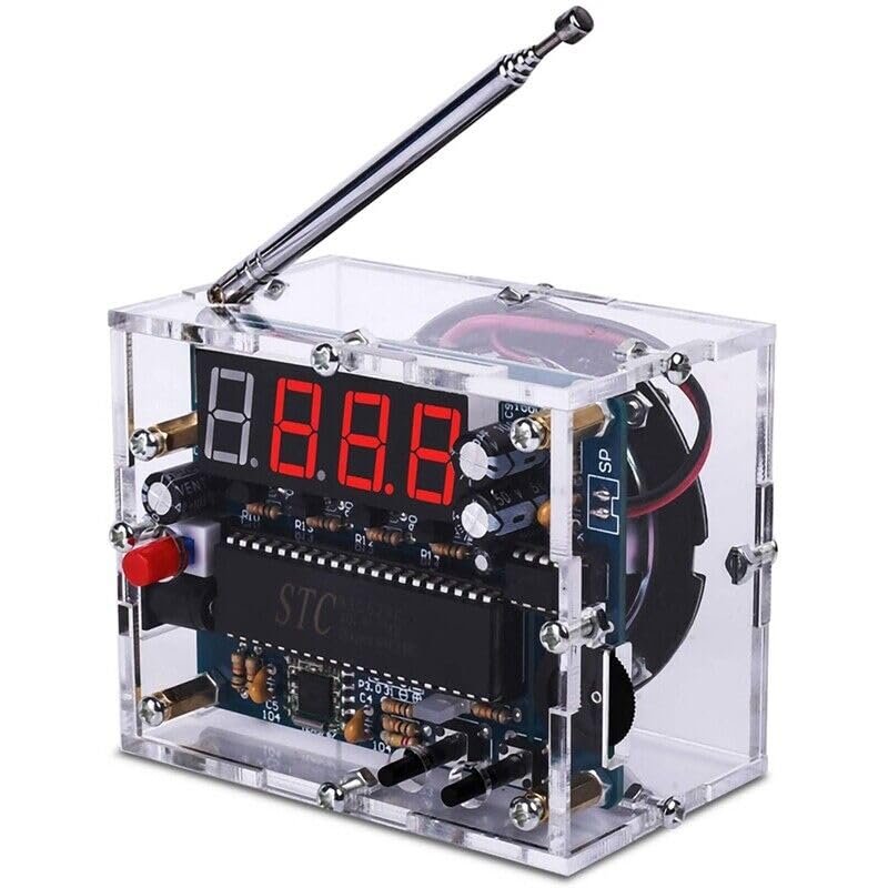 DirectNine Basics DIY FM Digital Kit Adjustable Receiver 87-108MHz Module