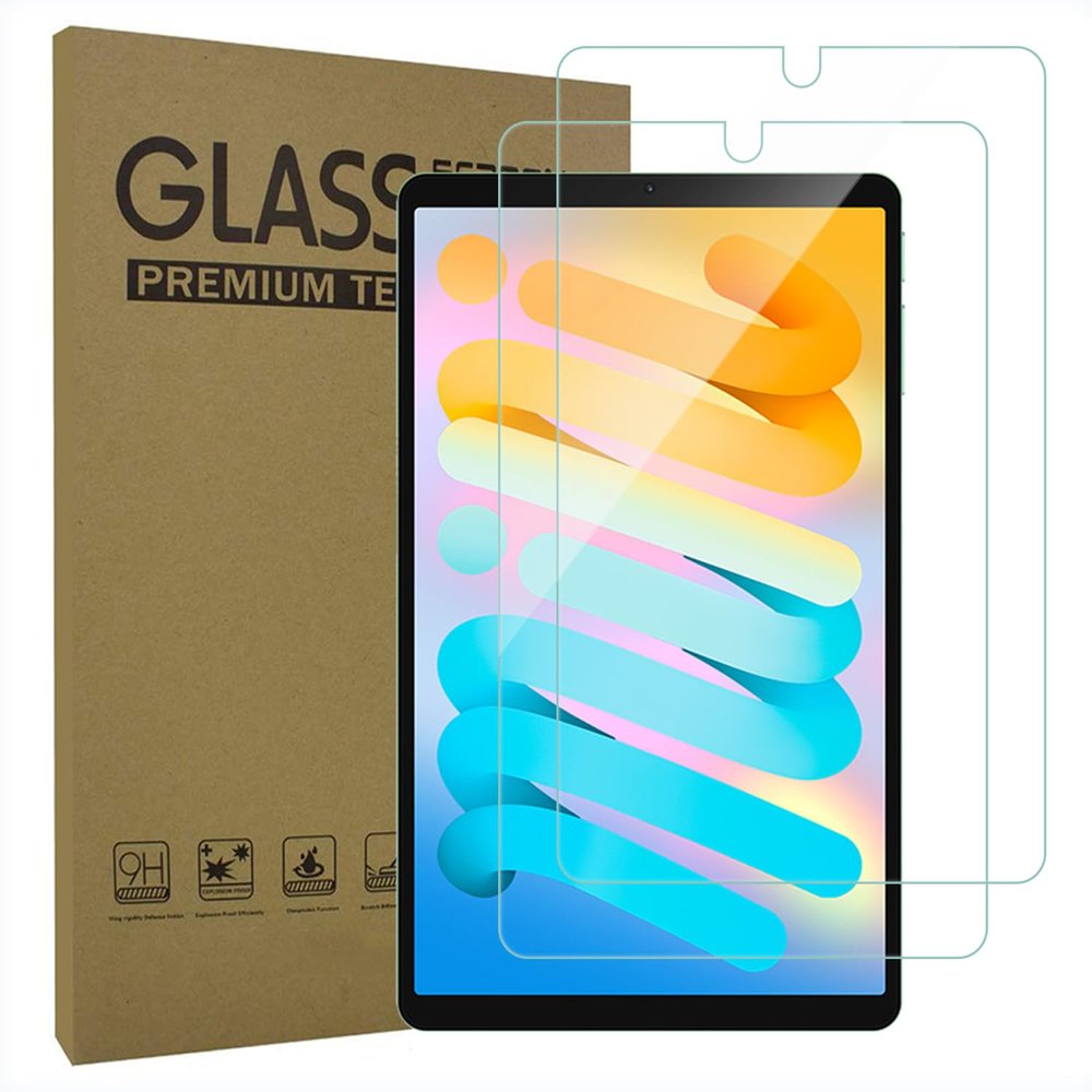 AIJAKO 2-Pack Tablet Screen Protector for TECLAST M50 Mini Tablet 8.7 Inch, Tempered Glass Film for TECLAST M50 Mini, Anti-Scratch 9H Hardness, SM50MiniFG