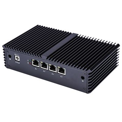 Qotom DIY Firewall/Router/VPN Appliance/Gateway Device/DHCP Server/DNS Server, 4X 2.5G LAN, RS-232, Core i5-4200U, 8GB RAM 64GB SSD