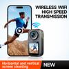 Camnoon 4K/30FPS Sports Camera WiFi Camera Dual Screen 6-Axis Anti-Shake Touch Control APP Remote Control with Waterproof Housing Underwater 30M Video Pre Recording Built-in Battery for Surfing Diving view 2