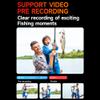 Camnoon 4K/30FPS Sports Camera WiFi Camera Dual Screen 6-Axis Anti-Shake Touch Control APP Remote Control with Waterproof Housing Underwater 30M Video Pre Recording Built-in Battery for Surfing Diving view 3