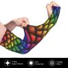 Dragon Scale Animal Skin Cooling Arm Sleeves Cover Summer Sun Protection Arm Sleeves For Men Women Outdoor Sports Ice Silk Arm Sleeves For Baseball Cycling Golf Running view 3