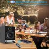 Bluetooth Transmitter Receiver Audio Adapter, Wireless AUX for 2 Headphones/iPhones, Use 3.5mm Jack for Airplanes, Car Radio, TVs, PCs, amplifiers, Home Stereos Audio Steaming, Hands-Free Call view 3