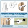 4 Pcs Cable Routing Kit Compatible with Starlink Cable Grommet, White view 4