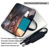 13 inch Laptop Tote Bag Men Women Sunrise Over Hamnoy Shoulder Laptop Sleeve Briefcase Messenger Computer Bag view 3