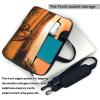 14 inch Laptop Tote Bag Men Women Sunset Rural View Shoulder Laptop Sleeve Briefcase Messenger Computer Bag view 3