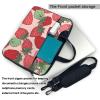 13 inch Laptop Tote Bag Men Women Strawberry pattern Shoulder Laptop Sleeve Briefcase Messenger Computer Bag view 3