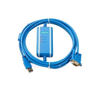CS1W-CIF31 USB Switch Serial USB Port RS232 Industry Cable USB-RS232 Suitable For RS232 Port PLC (Color : Blue Isolation Type, Size : 2.5M-3M)