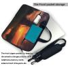 15.6 inch Laptop Tote Bag Men Women Sunset Windmill Shoulder Laptop Sleeve Briefcase Messenger Computer Bag view 3