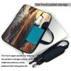 13 inch Laptop Tote Bag Men Women Mountain at Sunrise Shoulder Laptop Sleeve Briefcase Messenger Computer Bag view 3