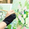 Falling in Art 5 Pack Drawing Gloves With Two Fingers, Digital Artist for Left and Right Hand, Soft Art for Graphic Drawing Tablets, iPads, Monitors and Paper Sketching, M view 4
