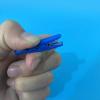 5mm Slit Alligator Clip Electrode Clip Does not clamp The workpiece (Color : 6MM) view 1
