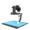 JOEBO Microscope Kit 2K 60FPS 48MP USB Electronic Digital Video Microscope Camera 180/130X Zoom C Mount Lens 56 LED Repair Tools Microscope Lens Adapters (Color : C 130X No Camera) view 1