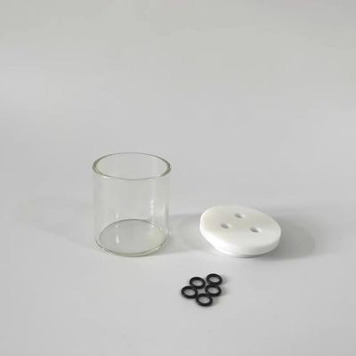 C002 Three-Port Ordinary electrolytic Cell Laboratory electrolytic Cell redox Reactor electrochemical Three electrodes (Color : 250ml)