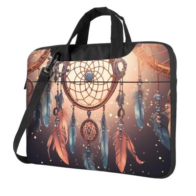 13 inch Laptop Tote Bag Men Women Native American Dream Catcher Shoulder Laptop Sleeve Briefcase Messenger Computer Bag