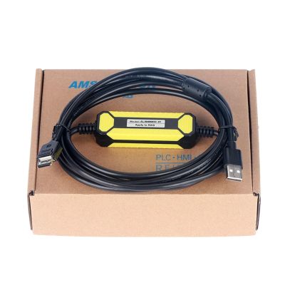 Debugging Cable AL-00490833-01 Suitable for R/Q Series Servo USB Port PLC Programming Download Line (Color : Black)