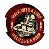 (3Pcs-3") Walk with A Limp Weld Like A Pimp Sticker Blue Collar Engineer Welder Welding Hard Hat Waterproof Vinyl Decal Sticker for Helmet, Water Bottles, Phone Decor Decal Gifts 3 Inches view 1