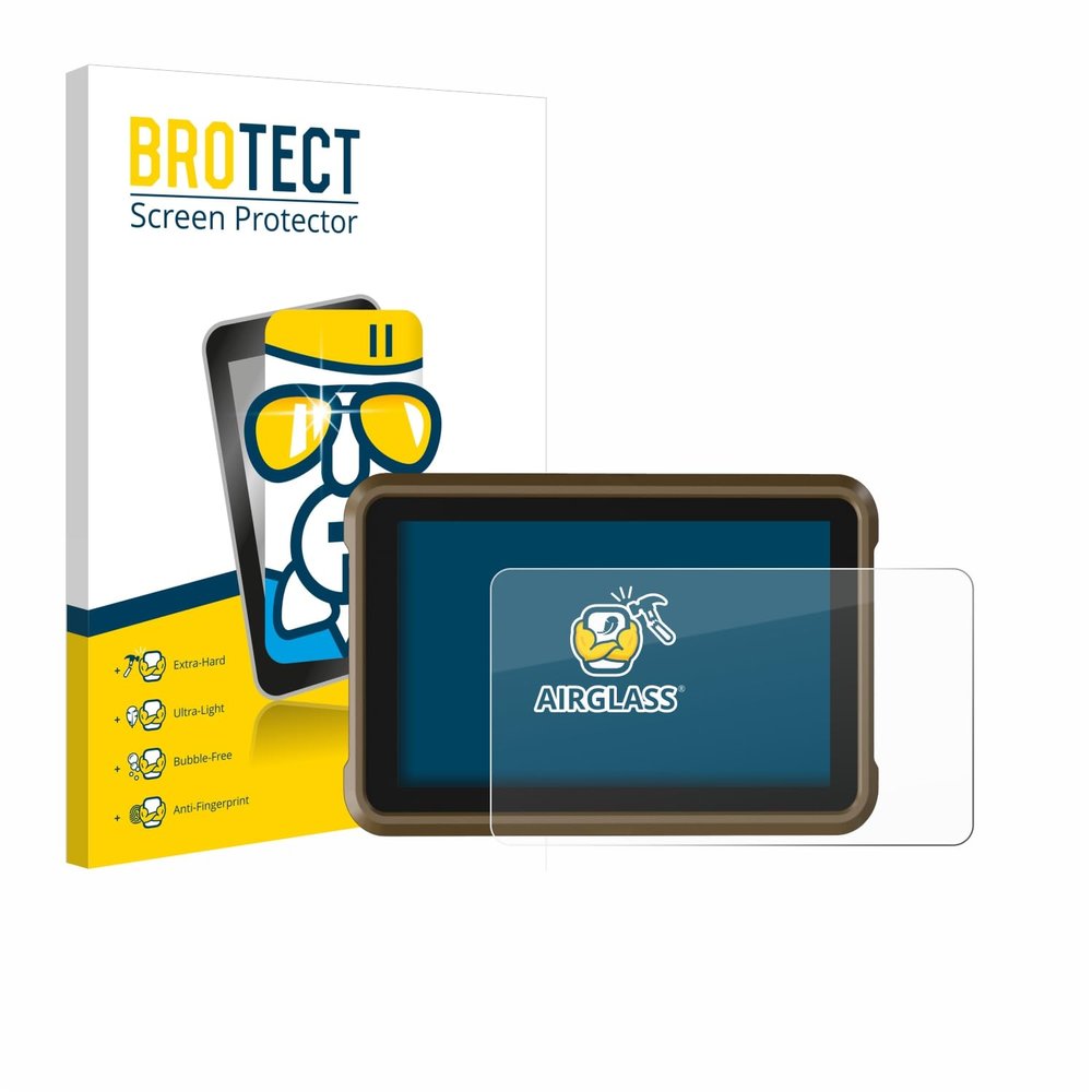 brotect Glass Screen Protector Film Compatible with Atomos Ninja - Glass-Foil 9H Protection [Scratch Resistant, High Clarity]