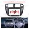 Fits for Honda Civic (EJ/EK/EM) 1995-2001 Right Hand Drive Car Radio Stereo Fascia Frame Panel Trim 9 inch Double DIN Dash Installation Mounting Kit view 2