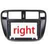 Fits for Honda Civic (EJ/EK/EM) 1995-2001 Right Hand Drive Car Radio Stereo Fascia Frame Panel Trim 9 inch Double DIN Dash Installation Mounting Kit view 3