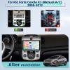 Inefala [8Core 4+64GB] Android Car Radio for Kia Forte Cerato K3 2008-2013 with Wireless Carplay/Android Auto, 9 Inch HD Touchscreen Car Stereo with GPS WiFi Bluetooth FM/RDS SWC Backup Camera MIC view 2
