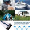 8000W Pure Sine Wave Inverter 12V Dc to 110V/220V Ac Power Inverter for Home/Truck/Rv/Camping/Boat/Car Inverter with 2 Ac Outlets,12Vto220V view 3