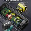 8000W Pure Sine Wave Inverter 12V Dc to 110V/220V Ac Power Inverter for Home/Truck/Rv/Camping/Boat/Car Inverter with 2 Ac Outlets,12Vto220V view 4