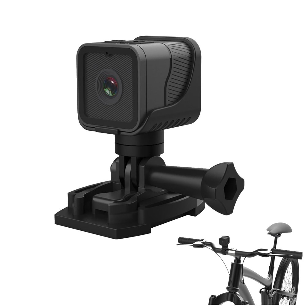 Bewinner Bike Camera - HD 1080P Camera 120 Degree Wide Angle, Anti Shake Outdoor Sports Camera, Bike Accessories for Mountain Motorcycles