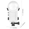 PULUZ 164ft / 50m Waterproof Diving Case for Insta360 X4 Invisible Dive Case Underwater Sealed Case 5H Hardness 95% Transmittance 360-degree Invisibility Protective Shell with Bracket Accessories view 2
