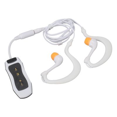 IPX8 MP3 Player with Earphone, ABS and Rubber Material, Hydrodynamic Design, Excellent Sound, Suitable for Outdoor Sports (8GB)