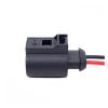 ARETV 2-pin car engine speaker housing sensor plug wiring harness compatible with car waterproof connector 1J0973772(Size:5 Pcs), 2Pin Female view 3