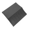 Sinsed Front Lower Panels Bezel Replacement for Zebra ZT410 ZT411 Thermal Label Printer (P/NP1058930-006), black view 1